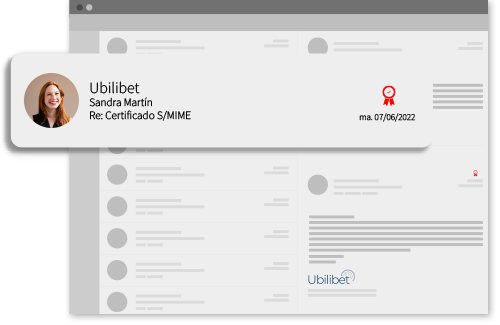 Ubilibet - Certificado S/MIME