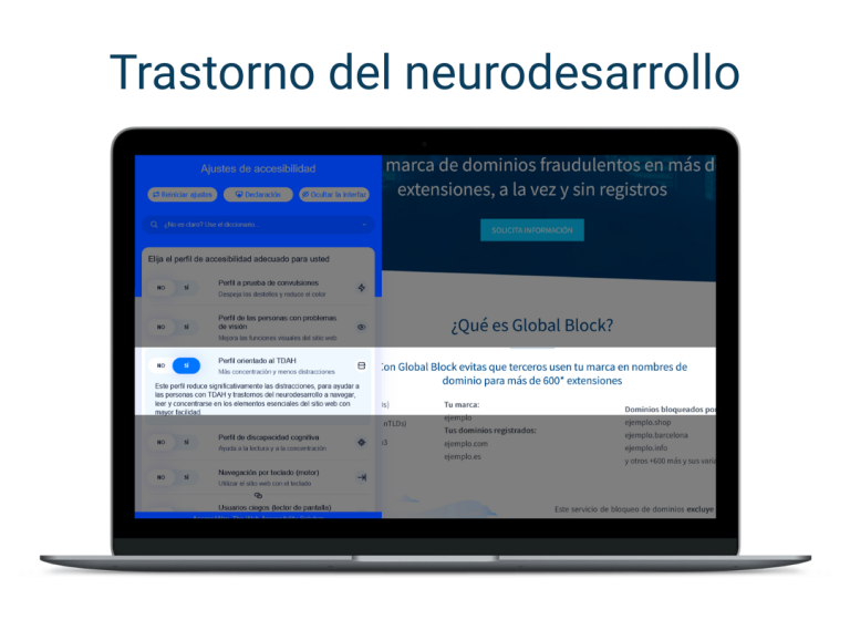 Diversidad funcional y conductual - Accesibilidad digital