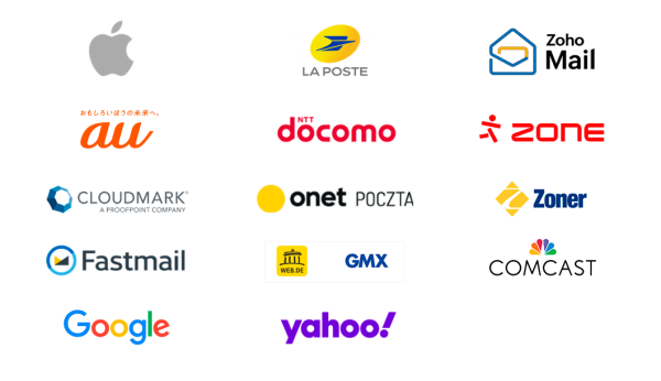 Clientes de correo que soportan BIMI